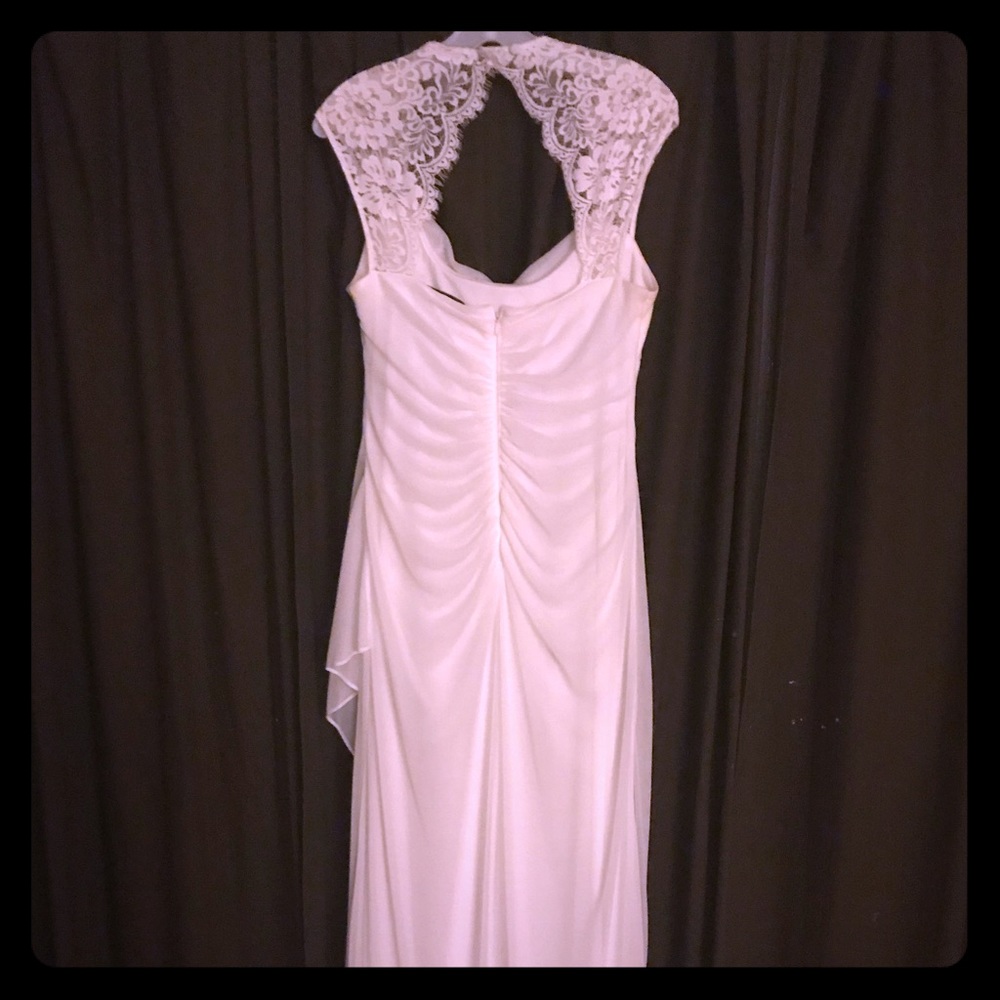 David’s Bridal wedding dress!